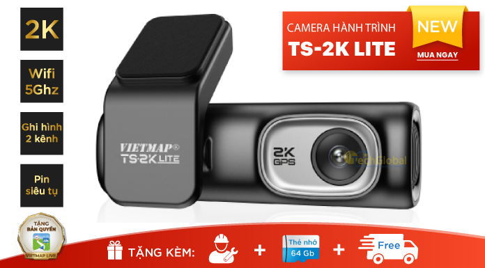Camera Hành Trình Vietmap TS-2K Lite