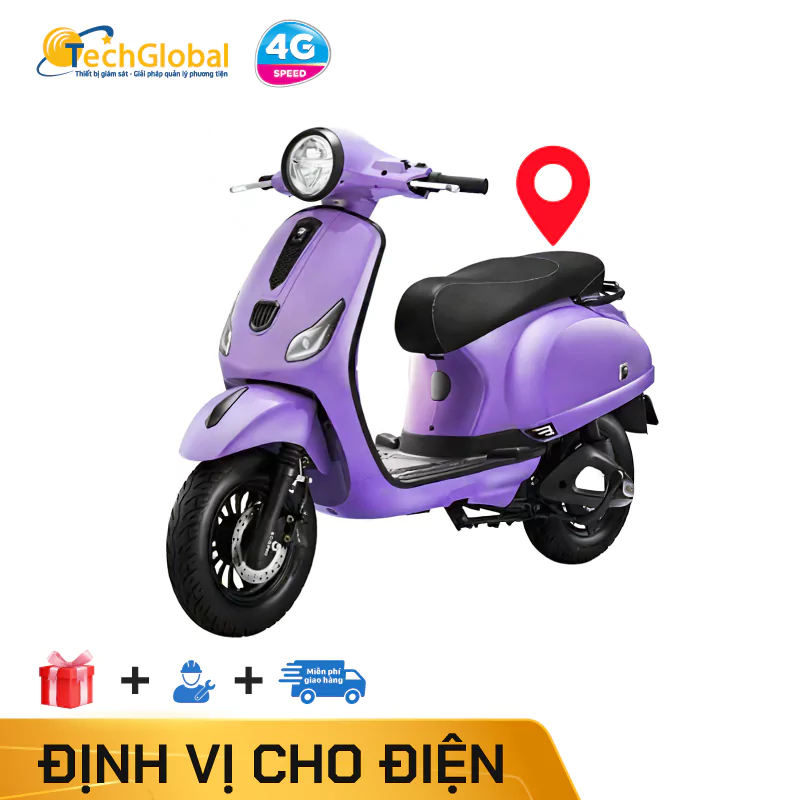 Thiết bị định vị xe đạp điện, xe máy điện