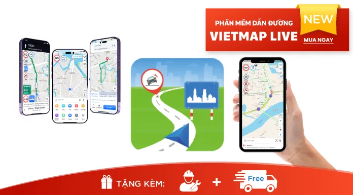 Phần Mềm Dẫn Đường Vietmap Live Pro - Dẫn Đường Trực Tuyến