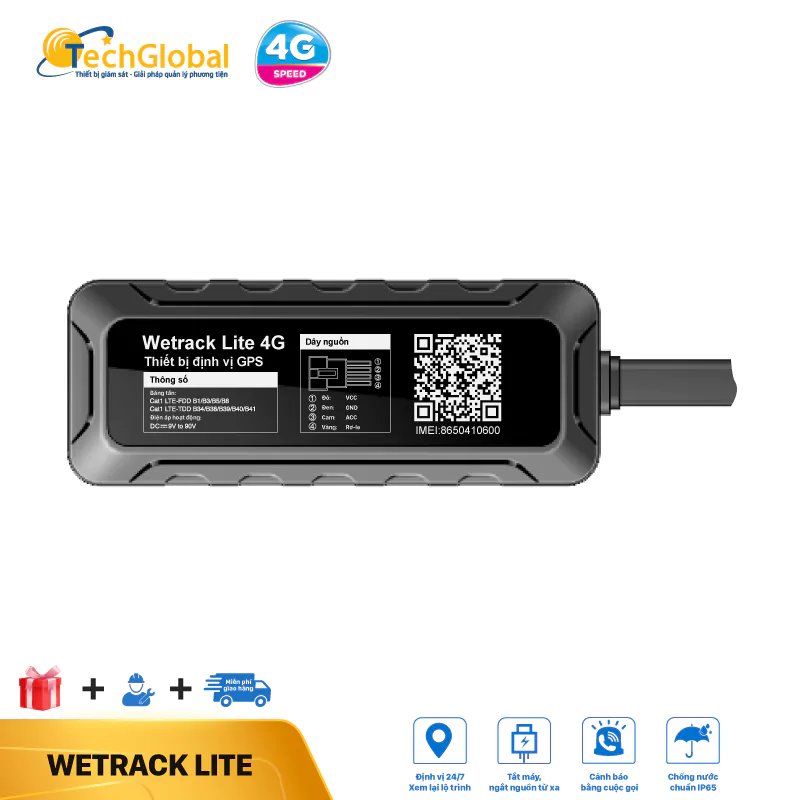 Thiết bị định vị Wetrack Lite 4G