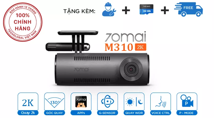 Camera Hành Trình 70mai Dash Cam M310