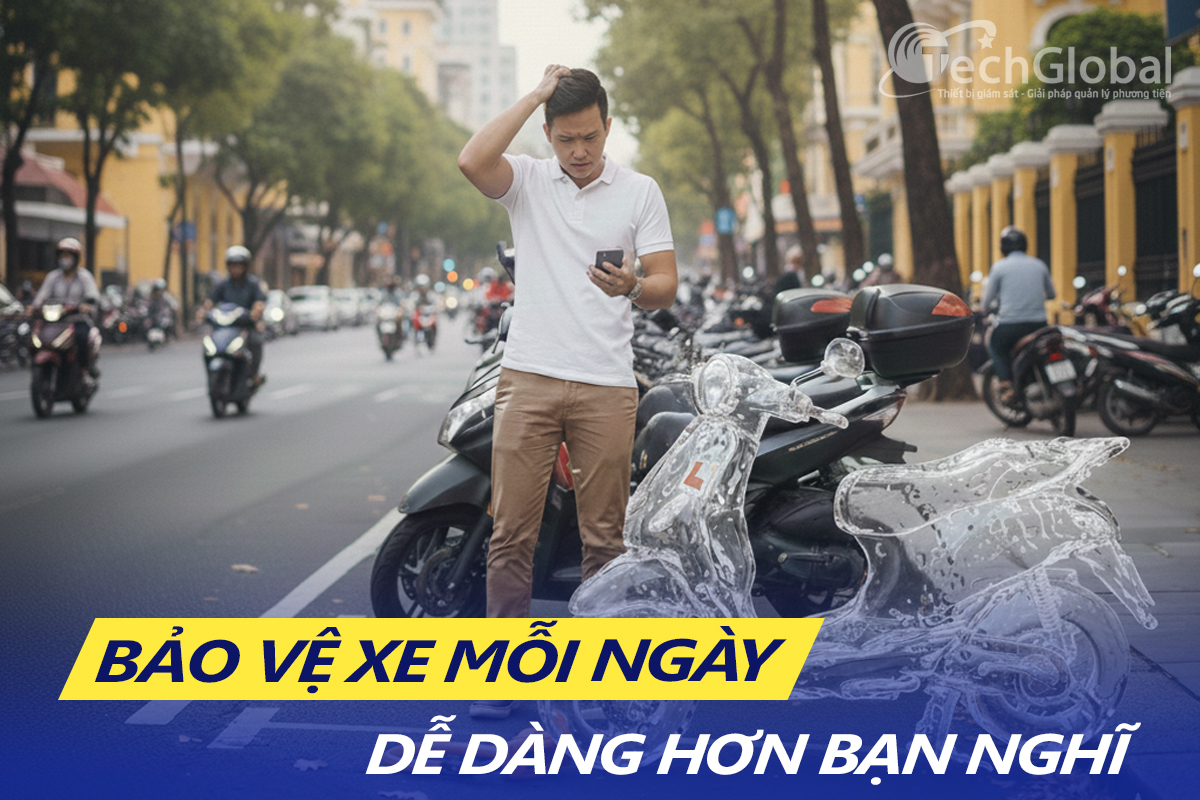 Cách Cài Đặt Thiết Bị Định Vị Xe Máy TechGlobal (Hướng Dẫn A–Z)