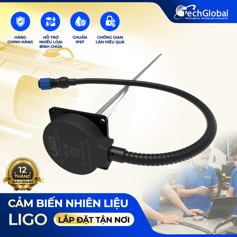 Cảm biến nhiên liệu Ligo đo chính xác 99%, tiết kiệm 40% chi phí