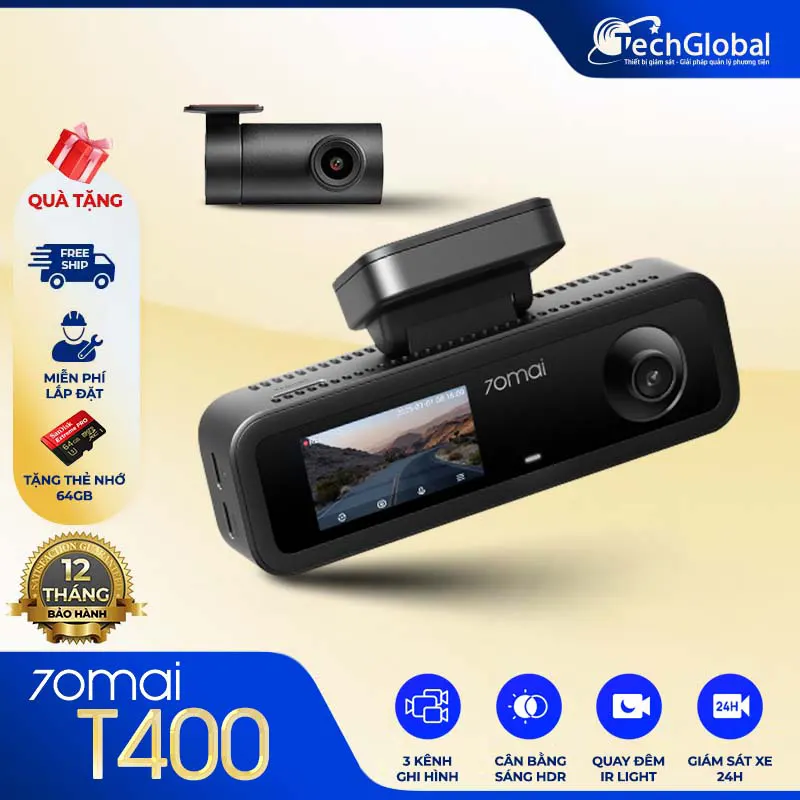 Camera hành trình 70mai T400