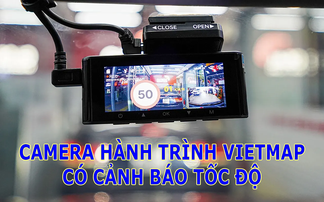 Top 7+ camera hành trình Vietmap có cảnh báo tốc độ chính xác, chất lượng