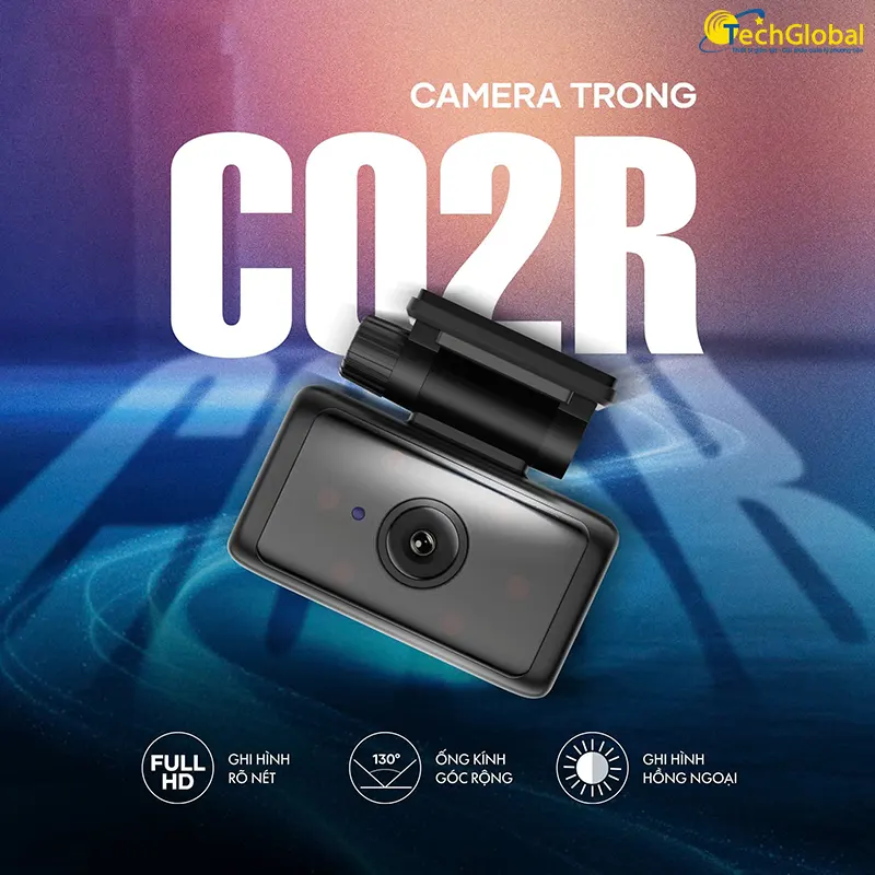 Camera Vietmap C02R - Giám sát khoang lái Taxi, Grab, Xe dịch vụ