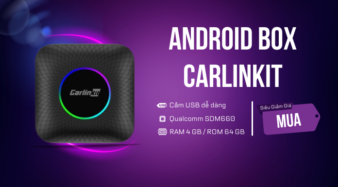 Android Box Carlinkit Biến Màn Hình Zin Thành Màn Hình Android