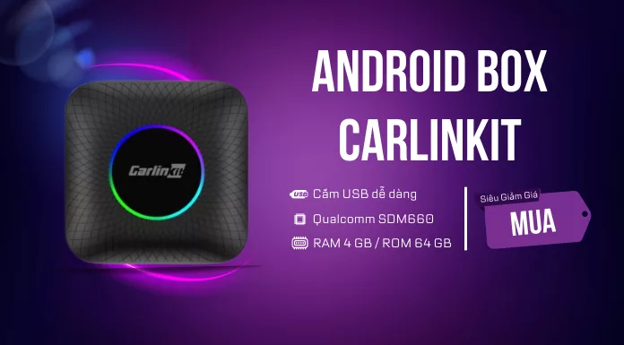 Android Box Carlinkit Biến Màn Hình Zin Thành Màn Hình Android