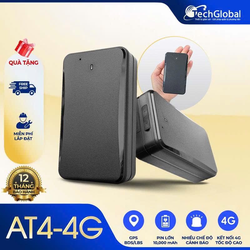 Thiết Bị Định Vị Chạy Pin AT4-4G (LL301) - Pin Khủng 10.000mAh