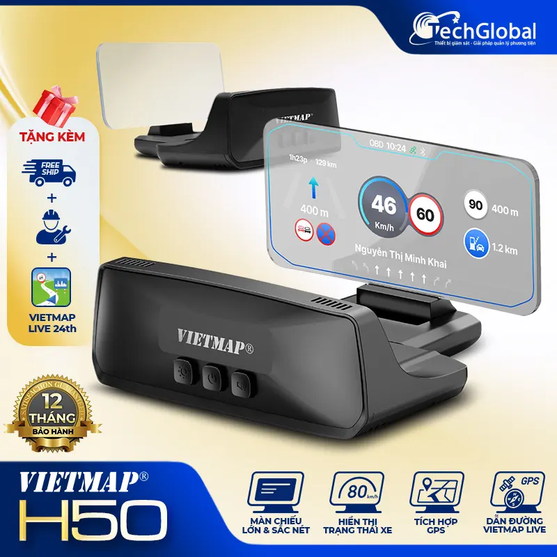 Màn hình HUB VietMap H50 chính hãng