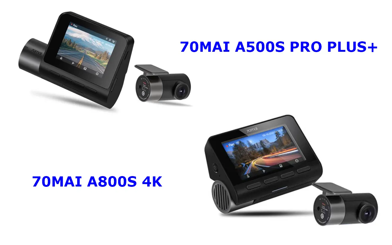 So sánh 70mai A500S và A800S: Tư vấn chọn mua theo nhu cầu thực tế