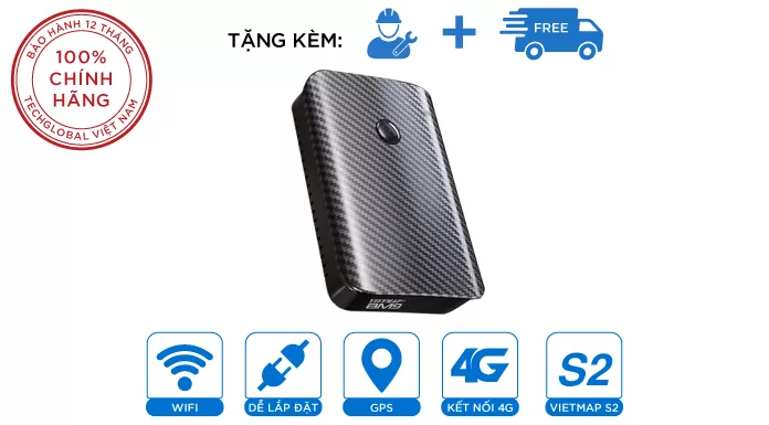 Android Box Cho Ô Tô Vietmap BM9 Tích Hợp Dẫn Đường S2