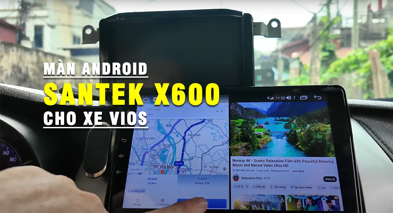 Lắp Màn Hình Giải Trí Android Cho Xe Vios Siêu Đơn Giản