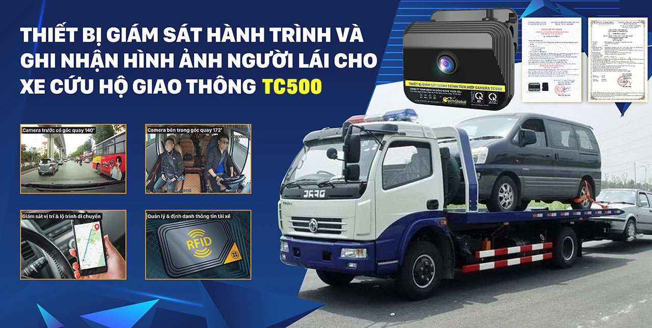 Lắp Camera Giám Sát Hình Ảnh Xe Cứu Hộ Giao Thông Tại TP.HCM