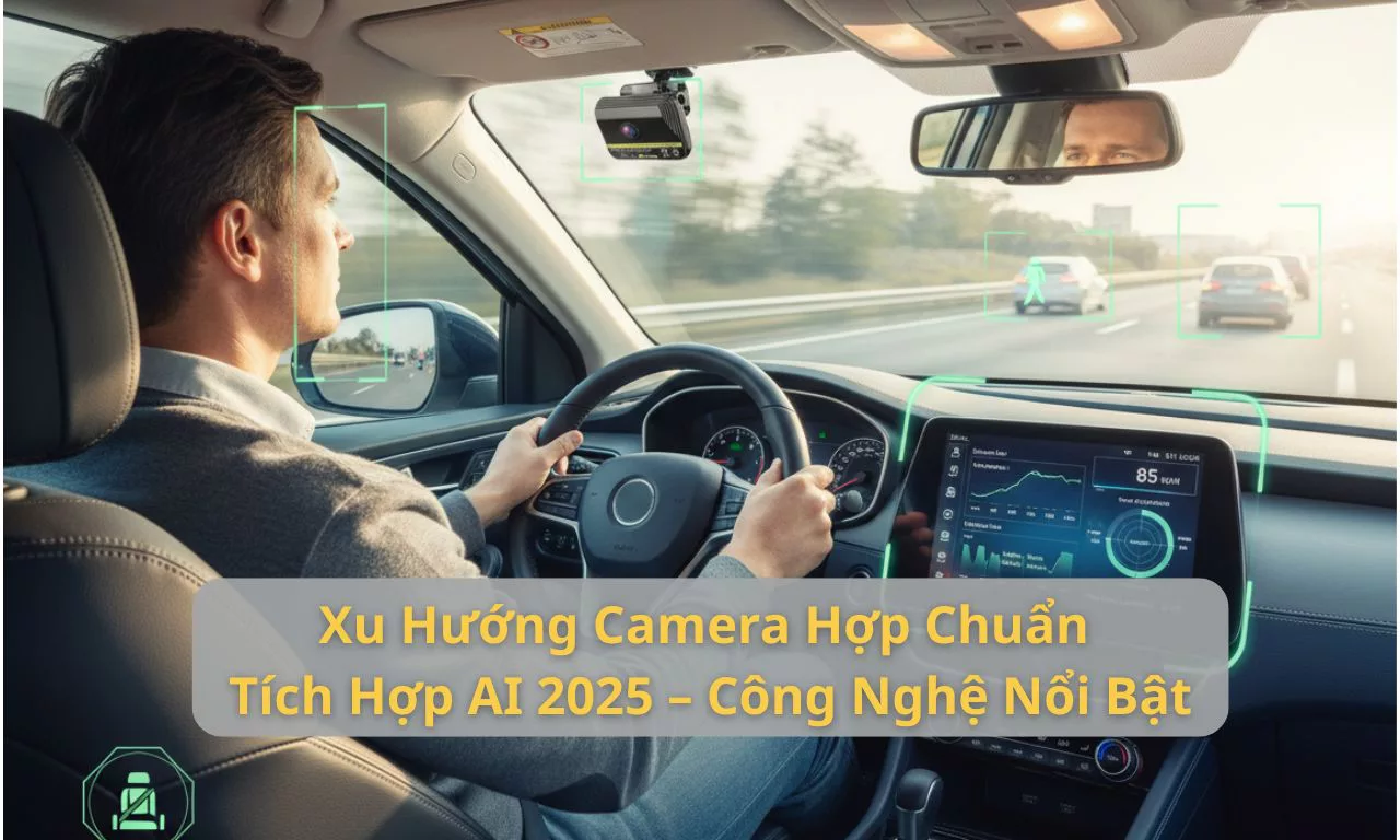 Xu Hướng Camera Hợp Chuẩn Tích Hợp AI 2025 – Công Nghệ Nổi Bật