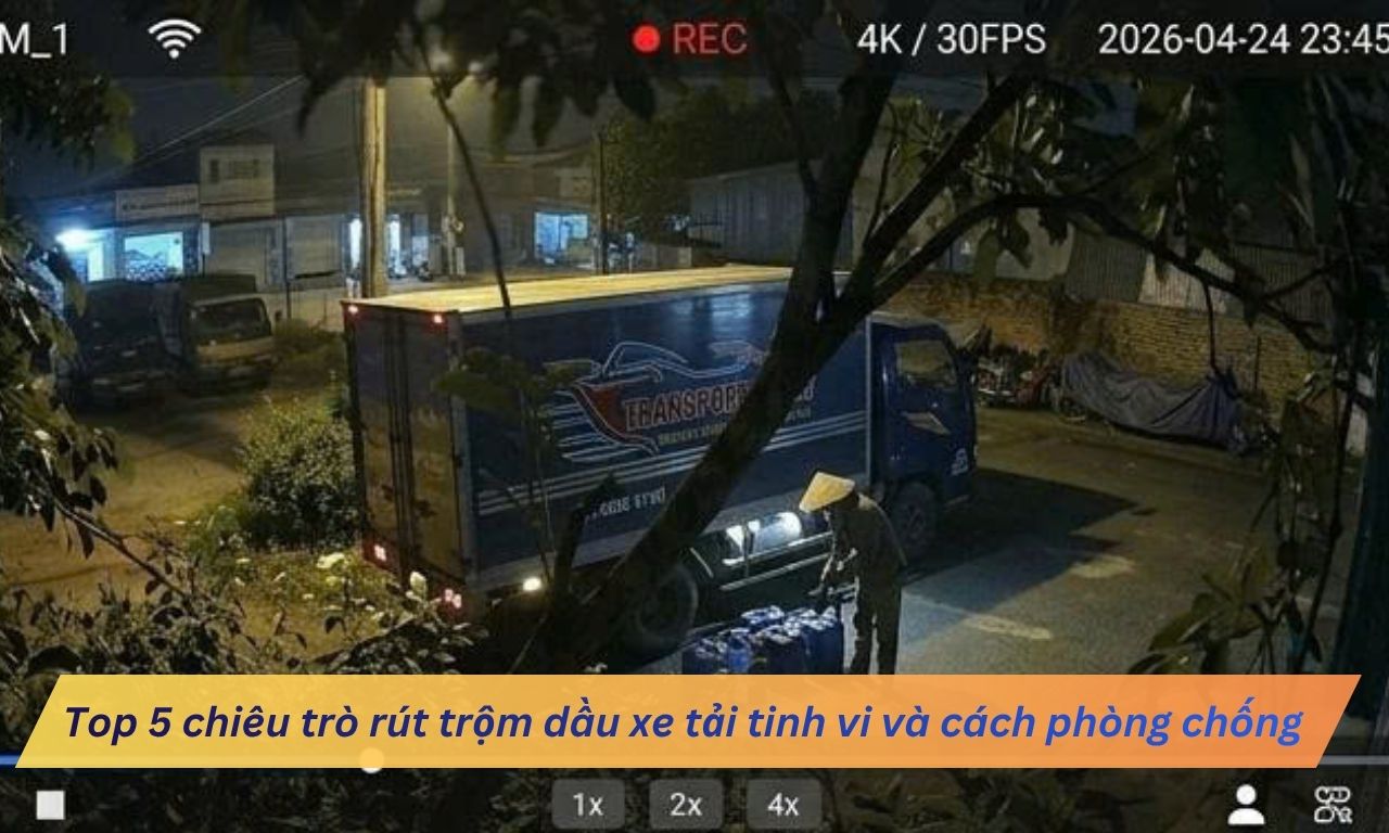 Top 5 chiêu trò rút trộm dầu xe tải tinh vi và cách phòng chống