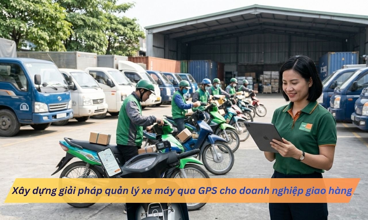 Cách xây dựng giải pháp quản lý qua GPS cho doanh nghiệp giao hàng