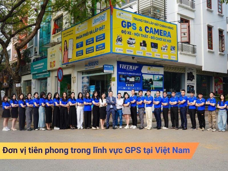 Đơn vị tiên phong trong lĩnh vực GPS tại Việt Nam