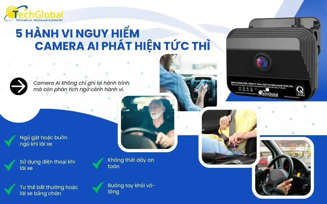 5 hành vi nguy hiểm camera ai phát hiện tức thì