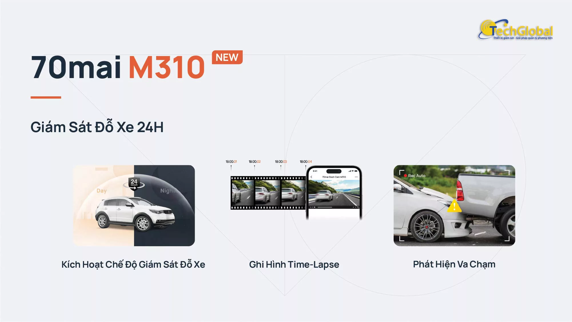 Một số tính năng khác trên camera 70mai M310