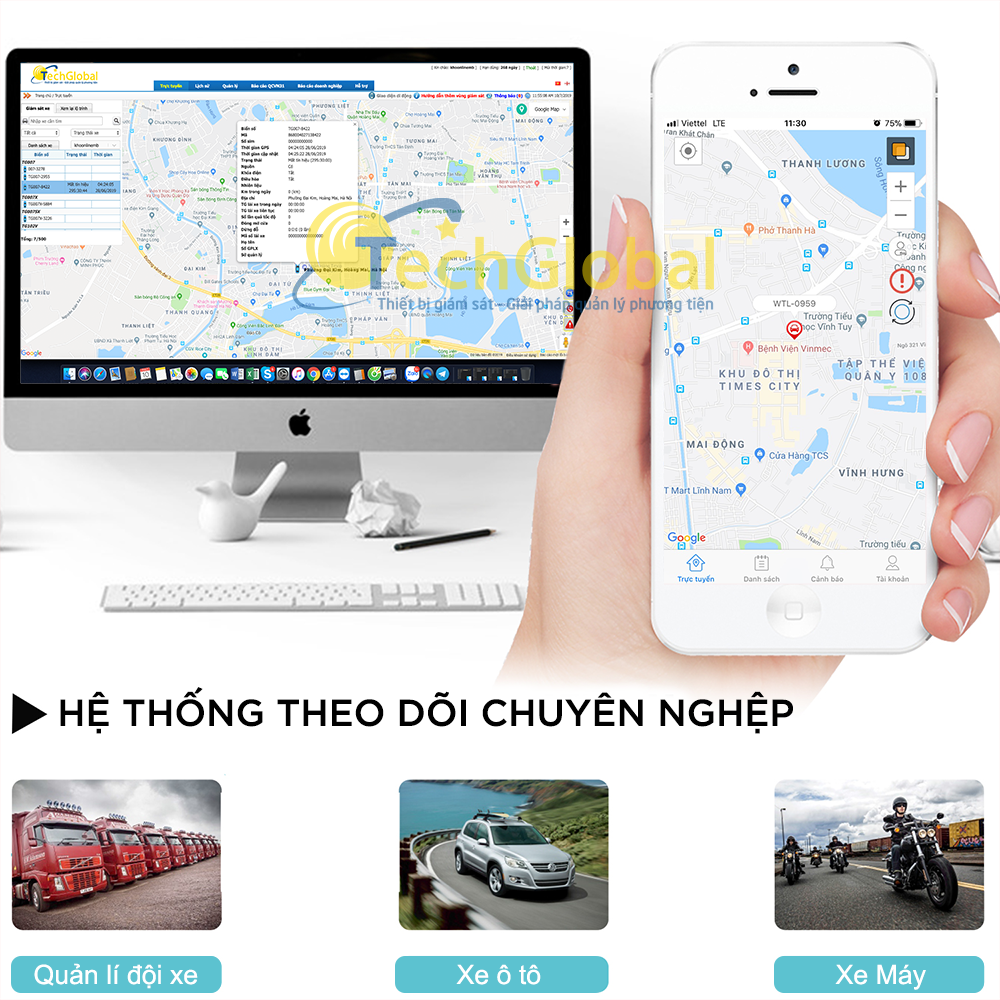 phần mềm giám sát T-track pro
