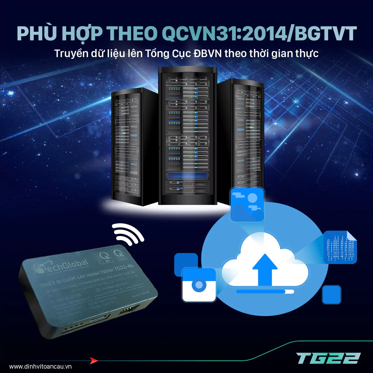 TG22 4G đạt hợp chuẩn QCVN31