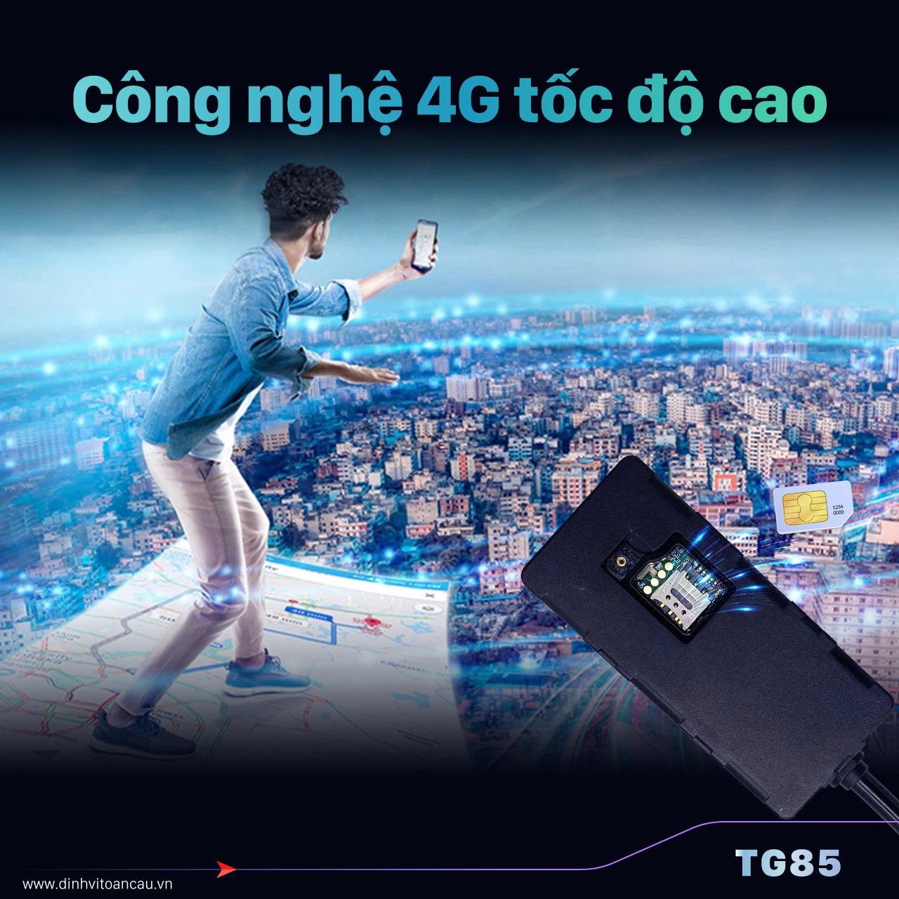 Không chỉ hỗ trợ trên nền tảng 4G LTE, thiết bị còn tương thích với sóng 2G