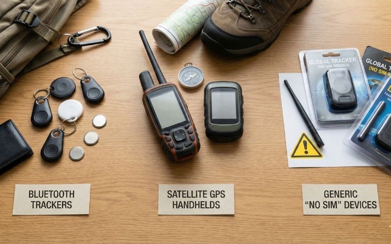 Các loại “định vị không cần SIM” trên thị trường 