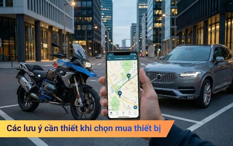 Các lưu ý cần thiết khi chọn mua thiết bị