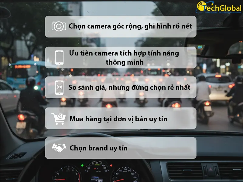 Mẹo chọn camera hành trình ô tô tại Hà Nội chất lượng, phù hợp với nhu cầu