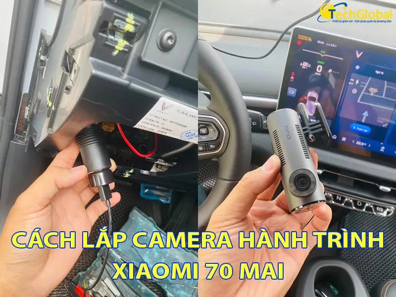 hướng dẫn lắp đặt camera hành trình xiaomi 70mai