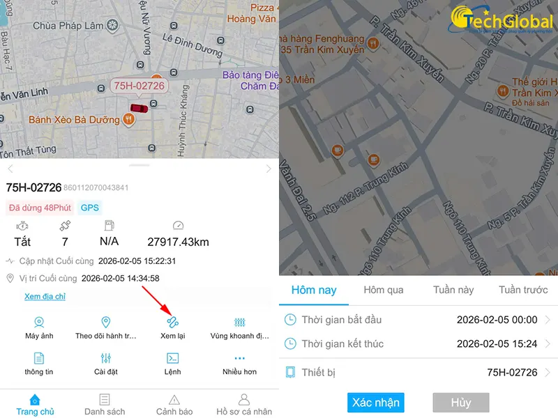 Cách xem lại video trên camera JC261p