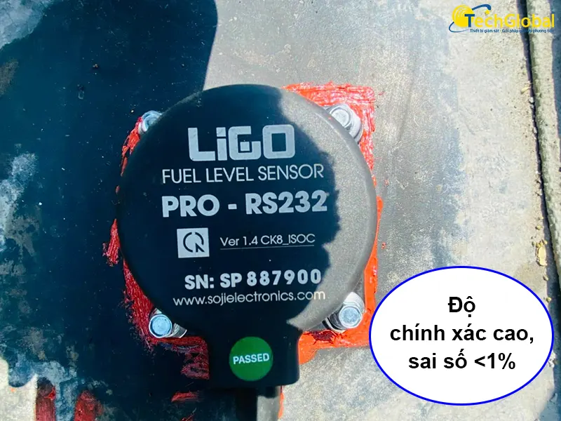 Cảm biến dầu diesel Ligo có độ ổn định, chính xác cao