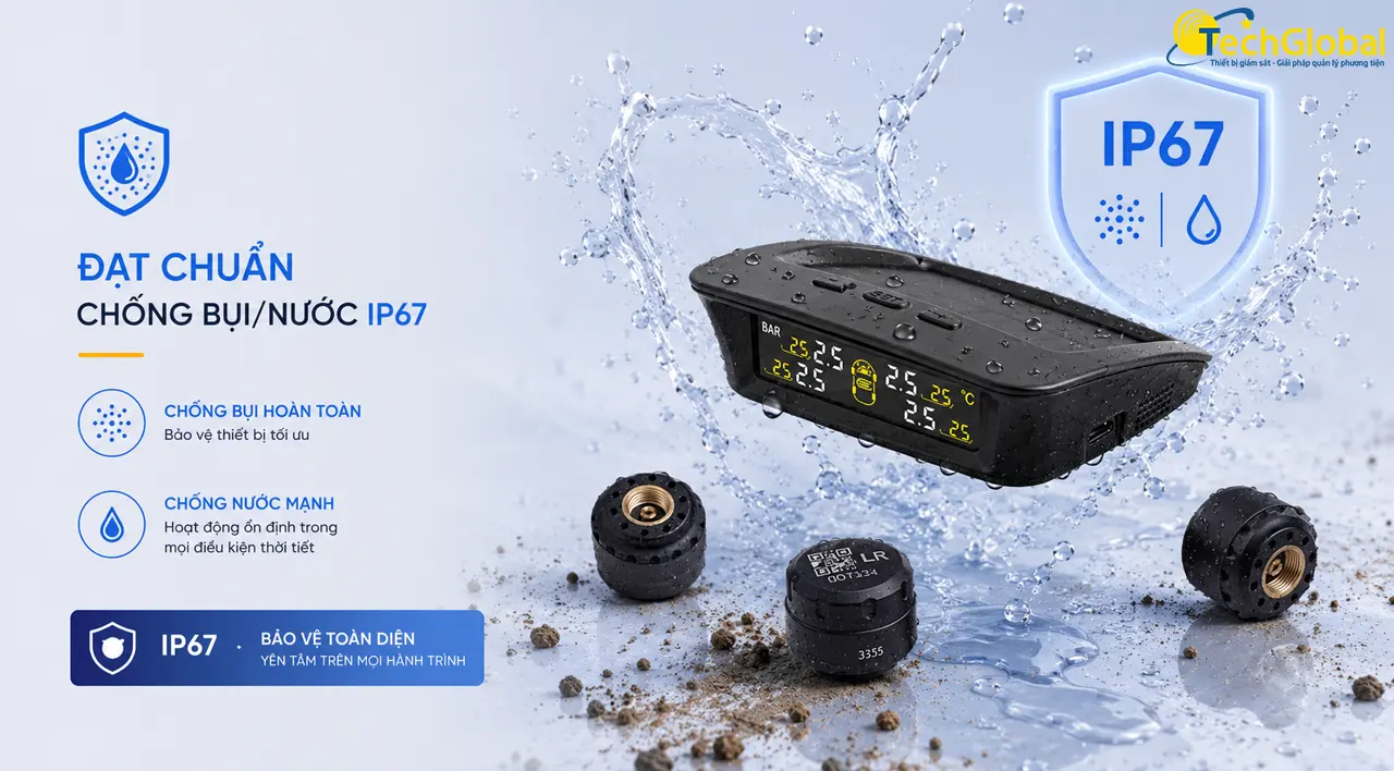 Thiết kế cảm biến T05 chống bụi nước chuẩn IP67