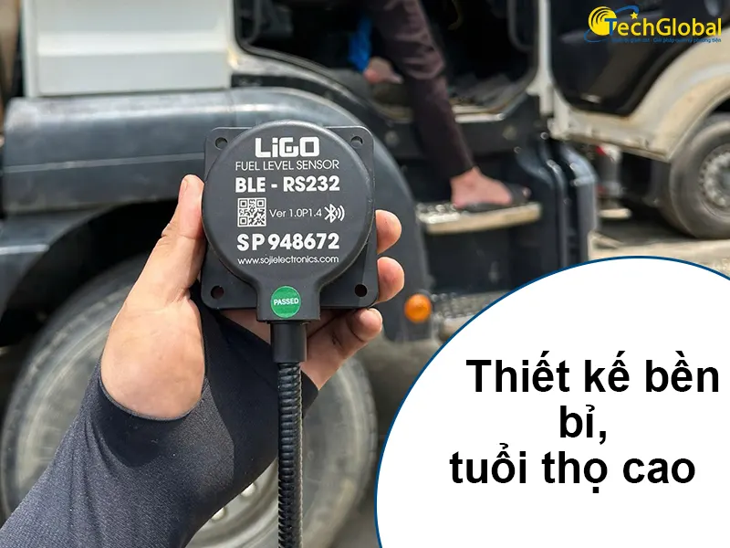 Cảm biến nhiên liệu Ligo thiết kế siêu bền, tuổi thọ cao