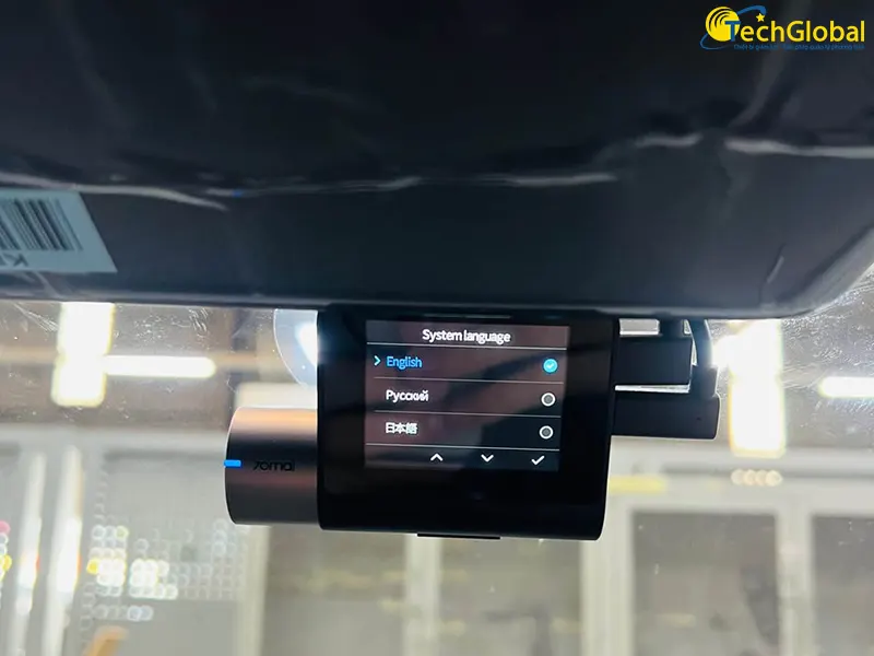 Camera 70mai nhỏ gọn, lắp đặt nhanh