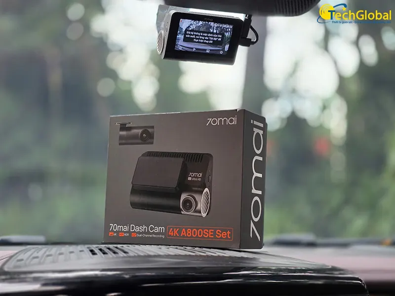 Camera hành trình xe ô tô 4K 70mai A800SE
