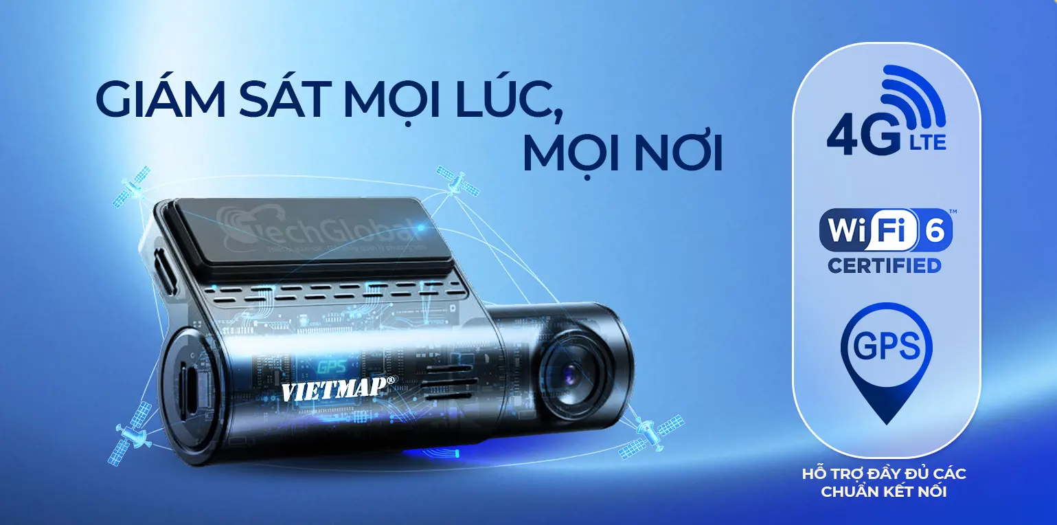 Vietmap L110 hỗ trợ giám sát xe mọi lúc, mọi nơi