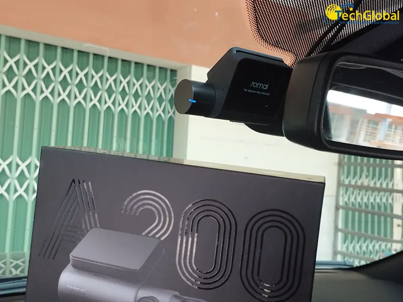 Camera ô tô 70mai A200 ghi hình 1 mắt trước