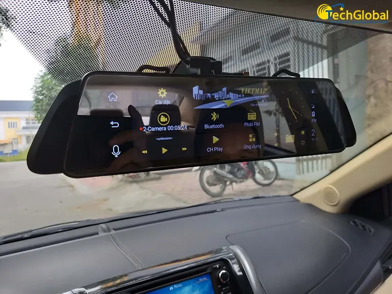 Camera hành trình gương chiếu hậu