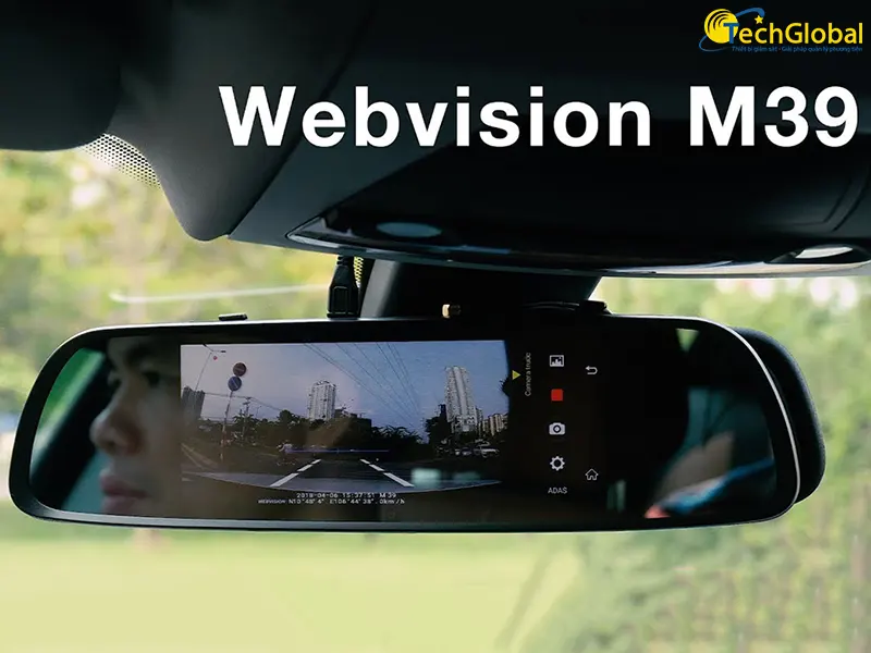 Camera hành trình gương Webvision M39 giá rẻ