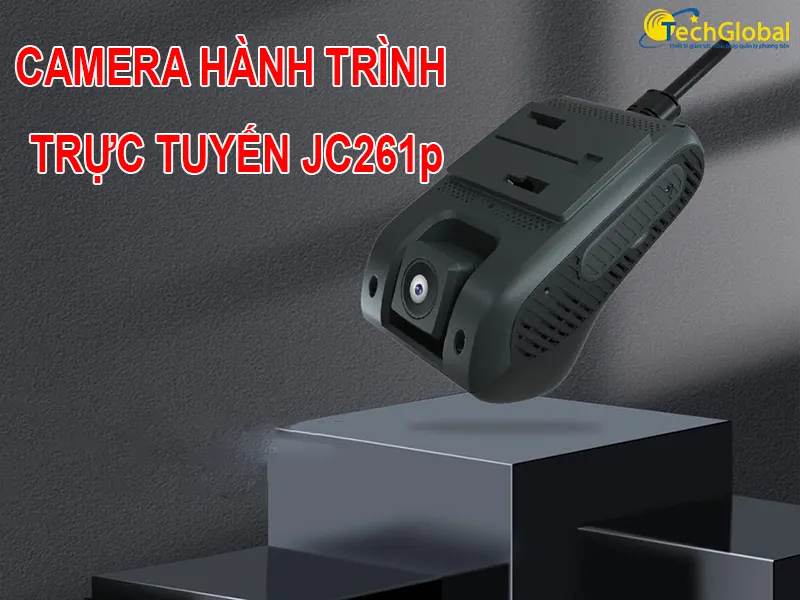 Camera hành trình quay trước và trong xe JC261p