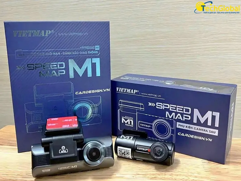 Camera hành trình Vietmap có cảnh báo giao thông M1