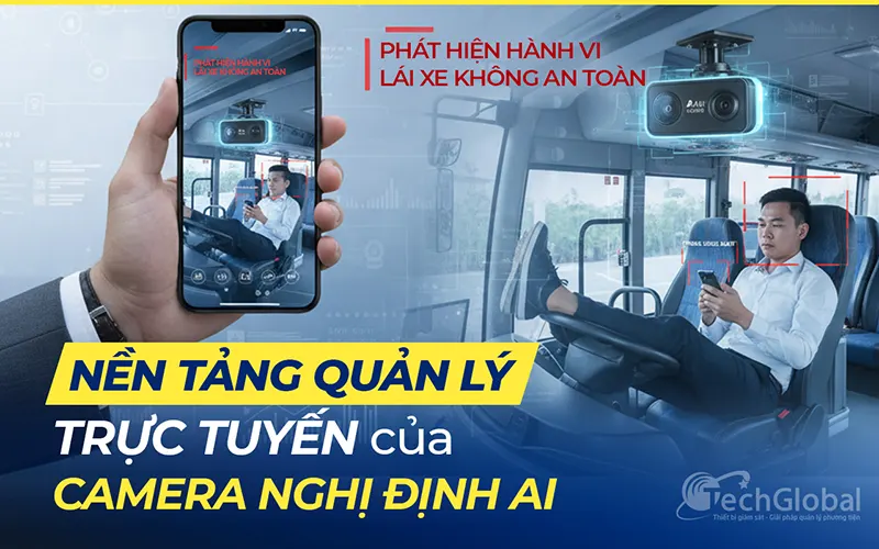 Camera nghị định AI có phần mềm quản lý trực tuyến