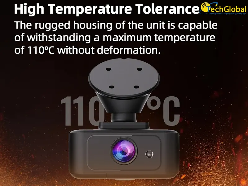 Camera trực tuyến 1 kênh JC182 dùng pin siêu tụ điện