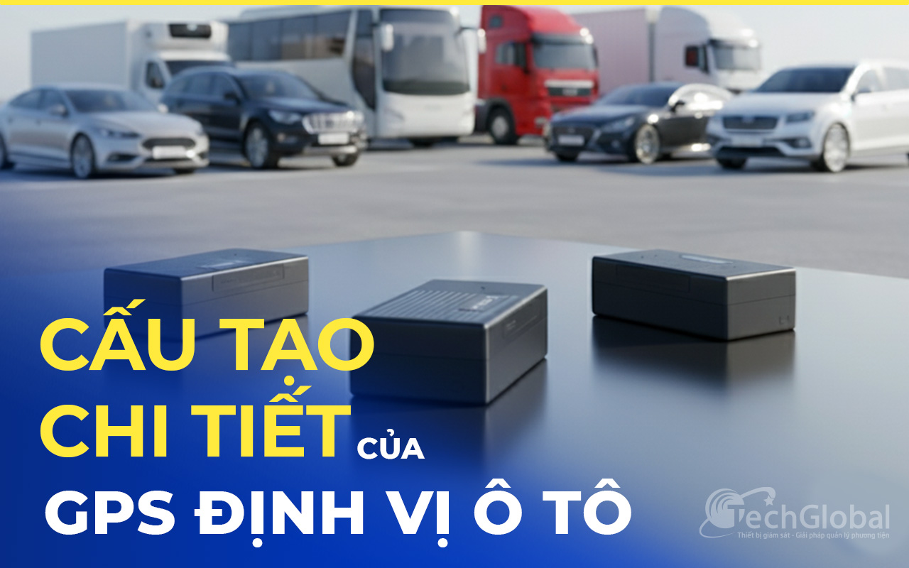 cấu tạo chi tiết của thiết bị định vị gps ô tô