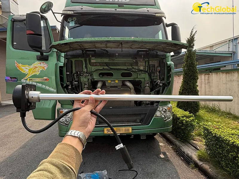 Chọn cảm biến có chiều dài tương thích với bình dầu