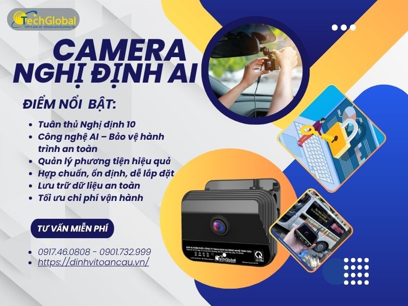 Cơ sở pháp lý khi lắp đặt camera nghị định AI