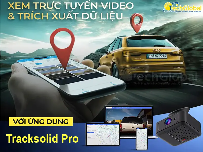 Camera 4G JC182 hỗ trợ xem video trực tuyến và trích xuất dữ liệu qua app