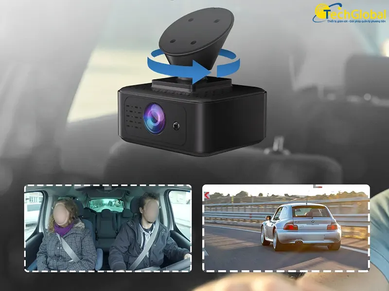 Camera 4G JC182 có khả năng xoay 360 độ linh hoạt